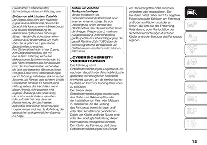 2025-2026 Fiat Grande Panda Owner's Manual | German