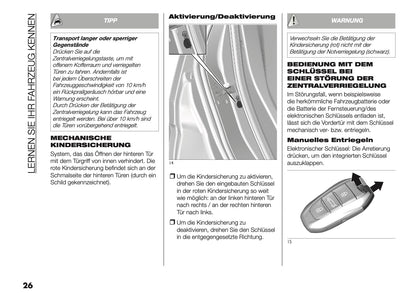 2025-2026 Fiat Grande Panda Owner's Manual | German