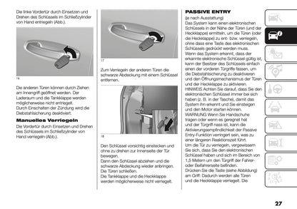 2025-2026 Fiat Grande Panda Owner's Manual | German