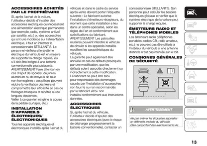 2025-2026 Fiat Grande Panda Owner's Manual | French