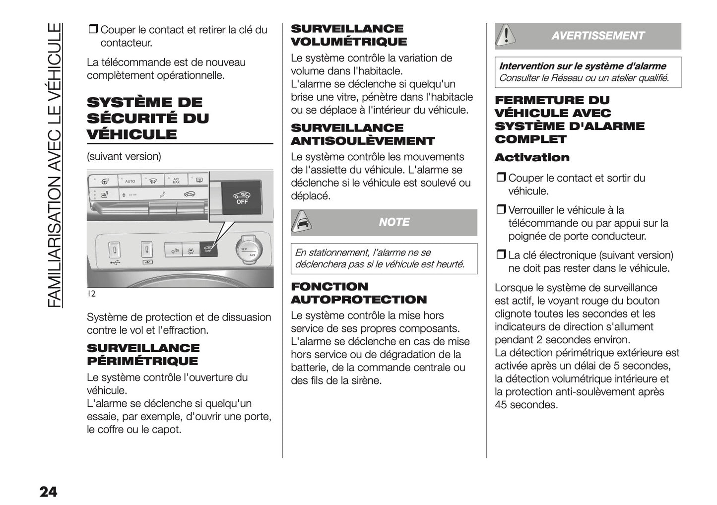 2025-2026 Fiat Grande Panda Owner's Manual | French