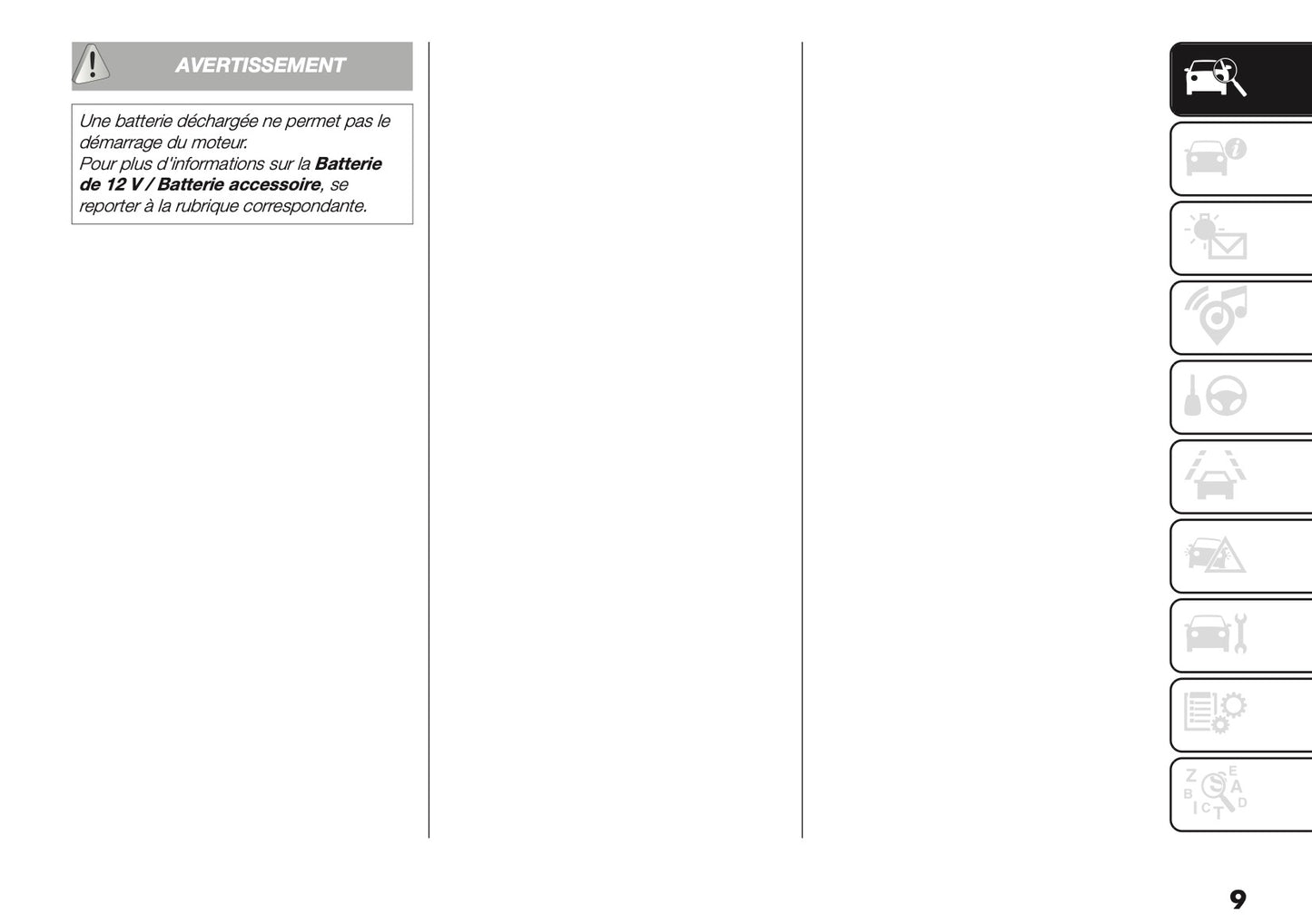 2025-2026 Fiat Grande Panda Owner's Manual | French