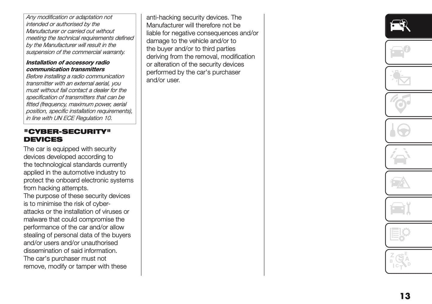 2025-2026 Fiat Grande Panda Owner's Manual | English