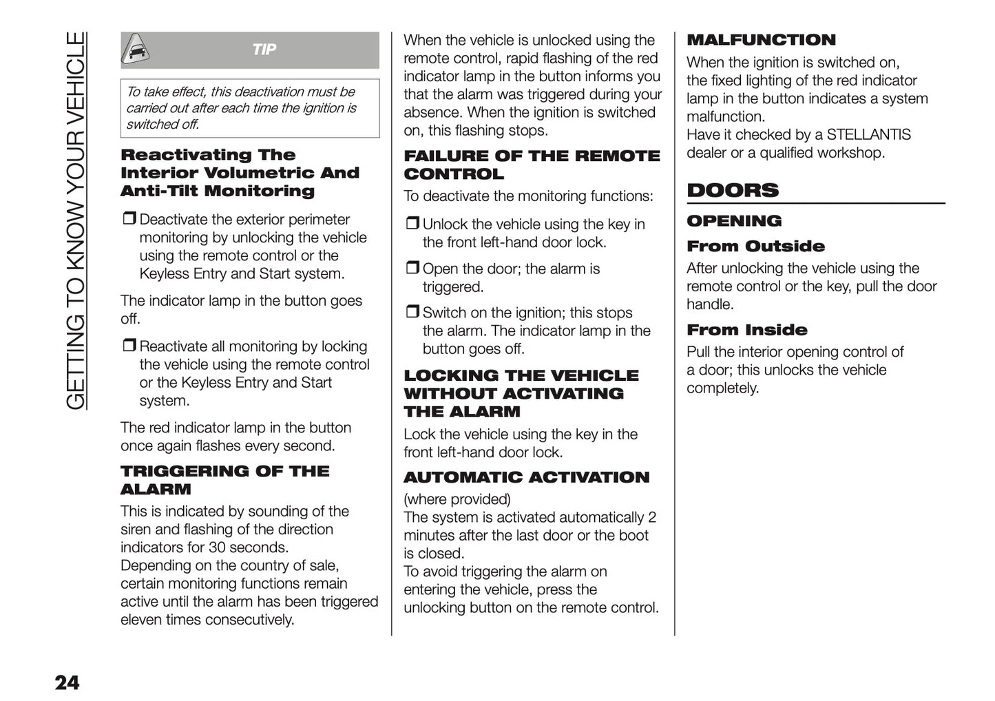 2025-2026 Fiat Grande Panda Owner's Manual | English