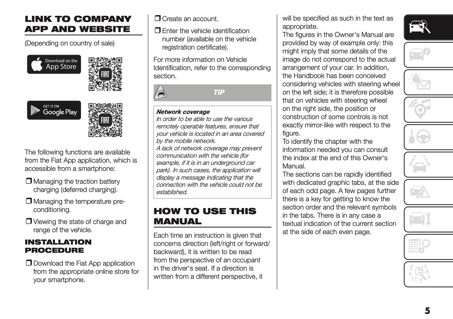 2025-2026 Fiat Grande Panda Owner's Manual | English