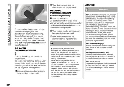 2025 Fiat Grande Panda Owner's Manual | Dutch