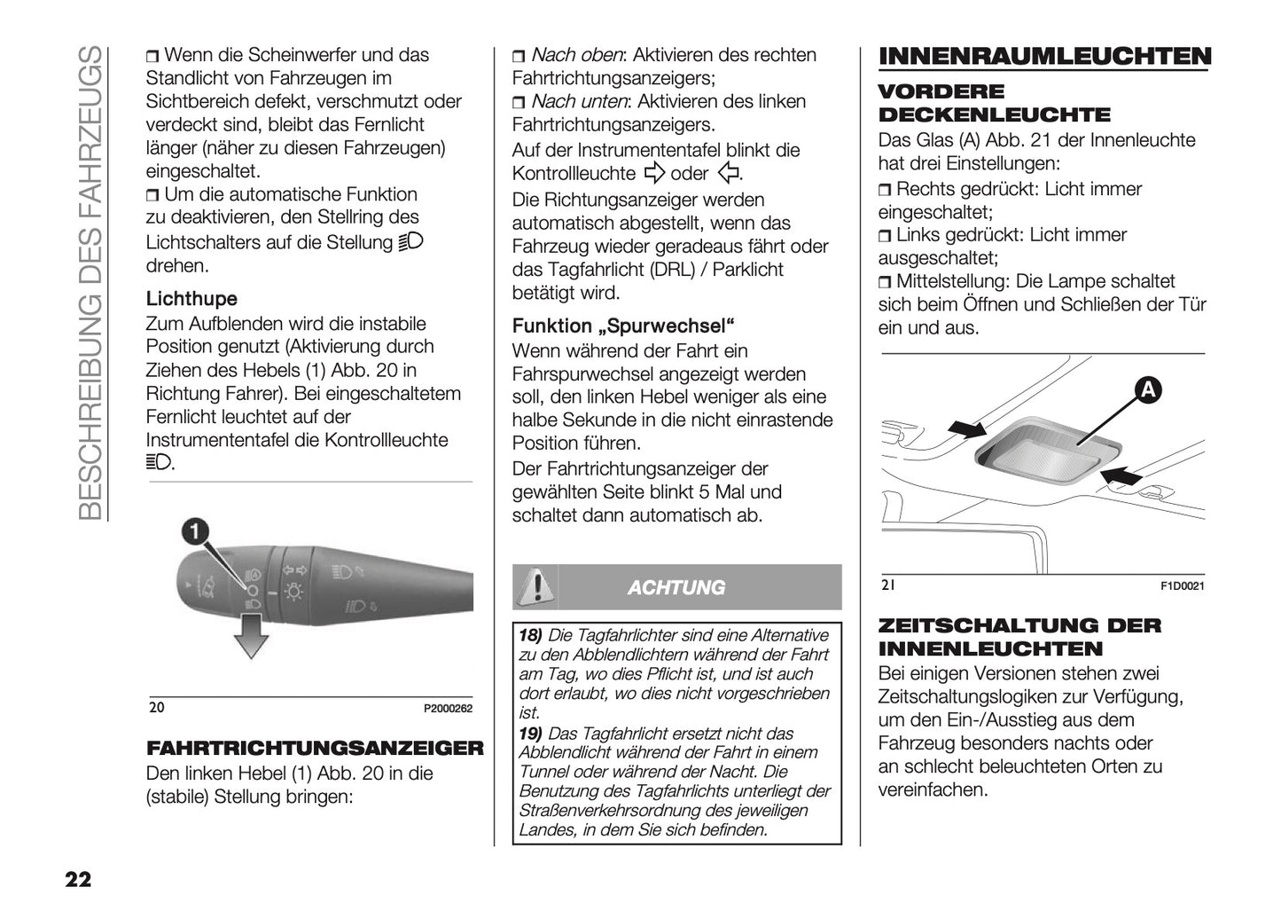2025-2026 Fiat Panda/Pandina Owner's Manual | German