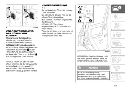 2026 Fiat Panda/Pandina Owner's Manual | German