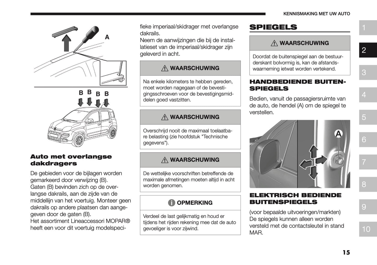 2026 Fiat Panda/Pandina Owner's Manual | German