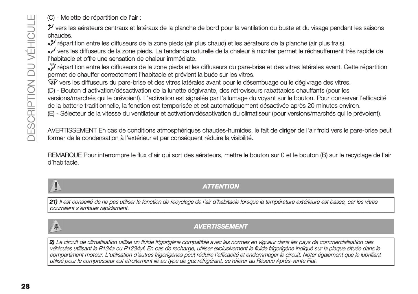 2024-2025 Fiat Panda/Panda Cross Manuel du propriétaire | Français
