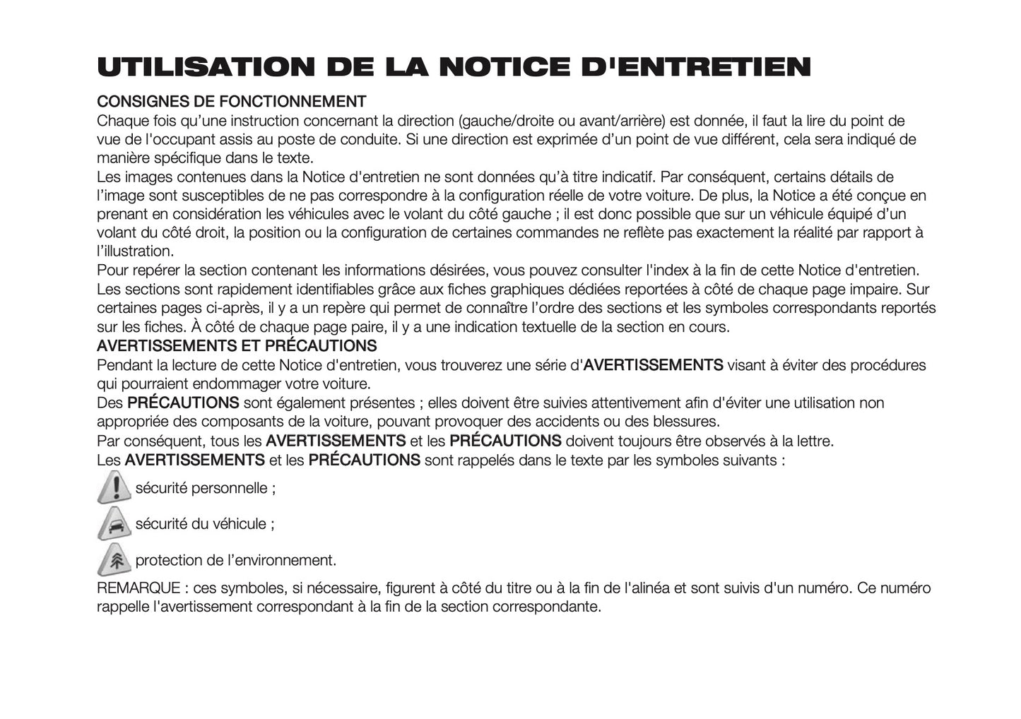 2024-2025 Fiat Panda/Panda Cross Manuel du propriétaire | Français