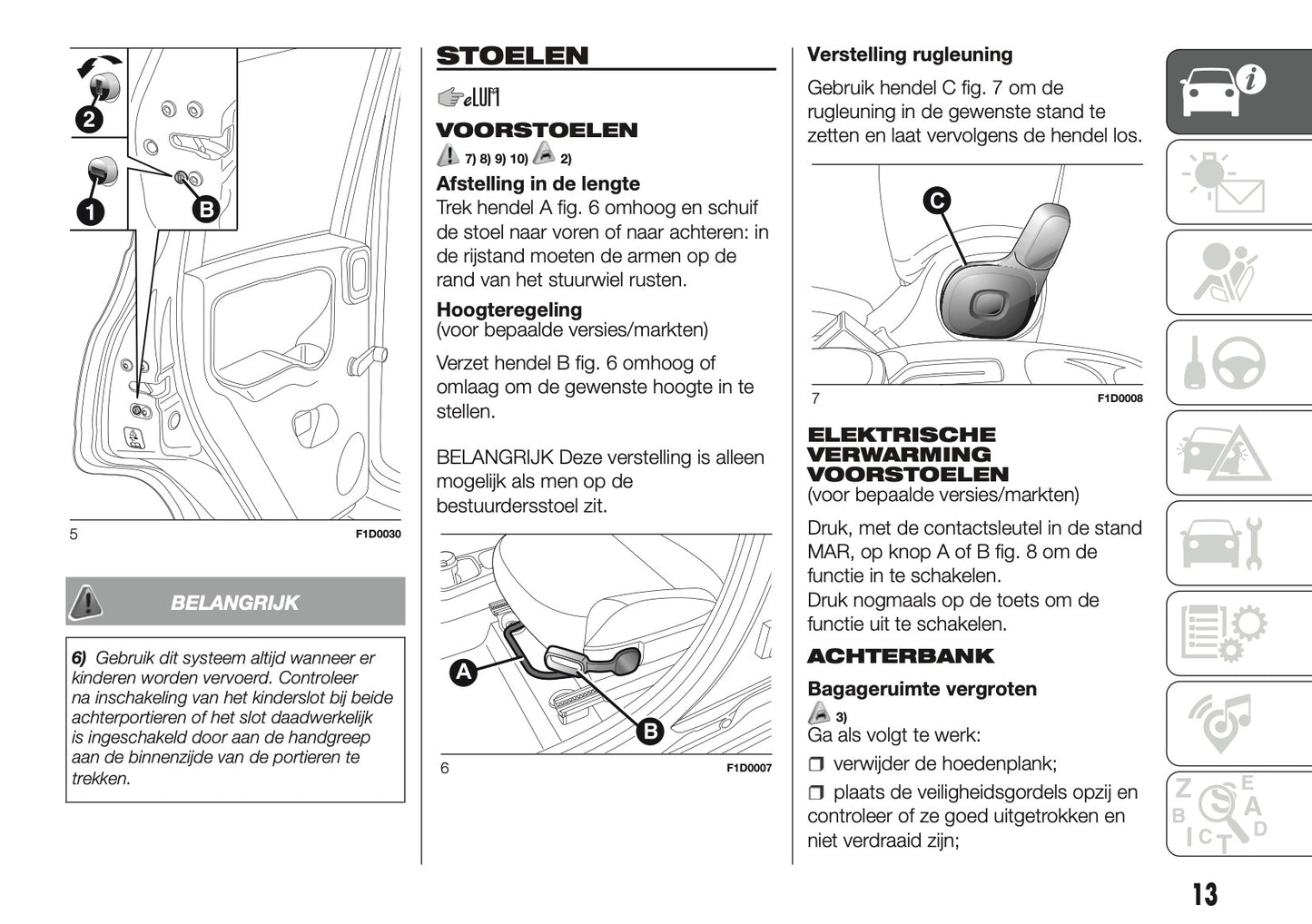 2017 Fiat Panda Owner's Manual | Dutch