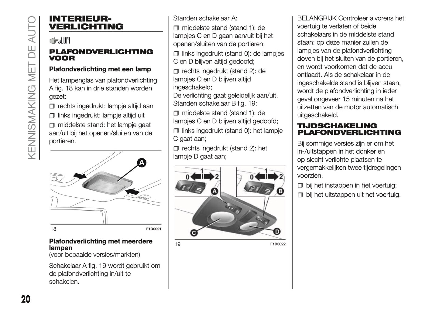 2017 Fiat Panda Owner's Manual | Dutch