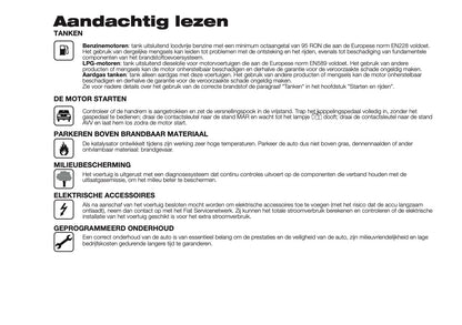 2018-2019 Fiat Panda Owner's Manual | Dutch