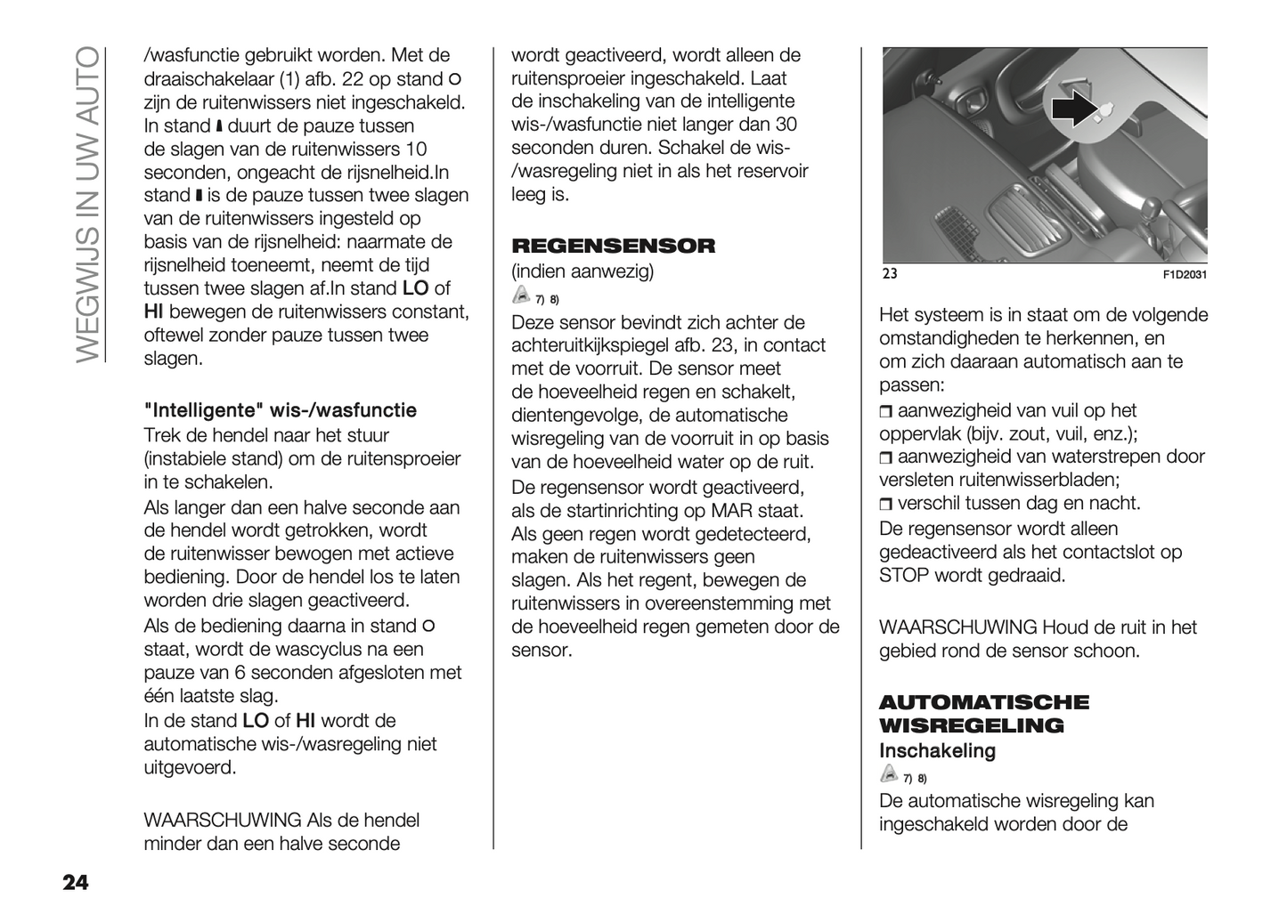 2024 Fiat Panda/Panda Hybrid Owner's Manual | Dutch