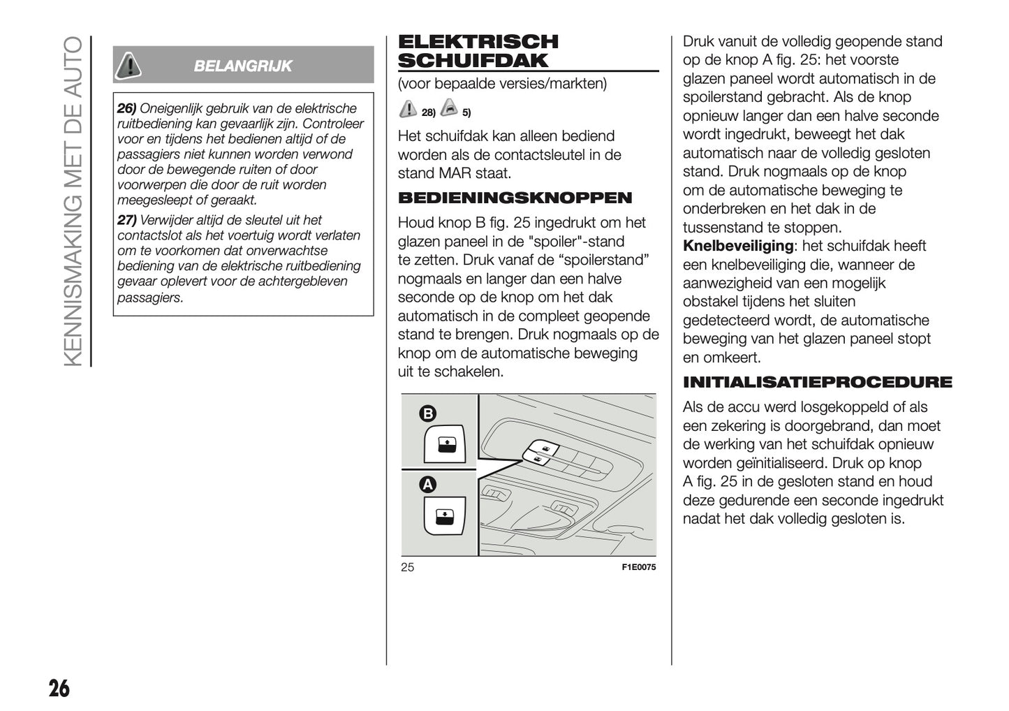 2017 Fiat Punto Easy Owner's Manual | Dutch