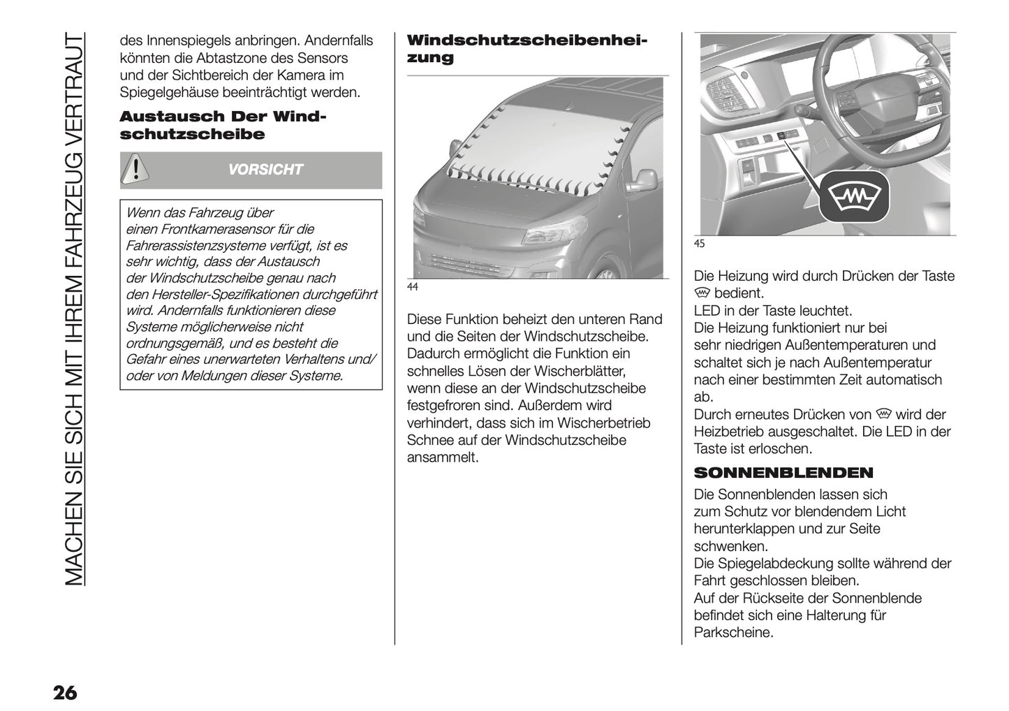 2025 Fiat Scudo/Ulysse Owner's Manual | German