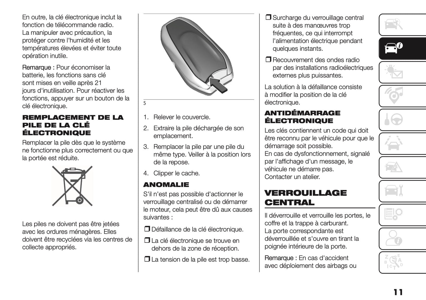 2025 Fiat Scudo/Ulysse Manuel du propriétaire | Français
