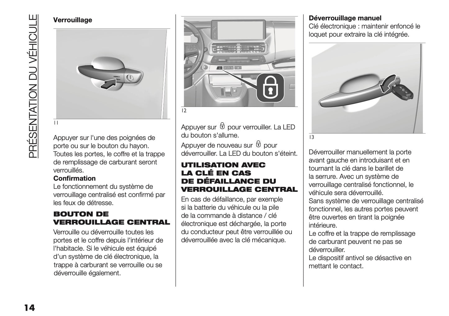 2025 Fiat Scudo/Ulysse Manuel du propriétaire | Français