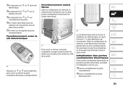 2025 Fiat Scudo/Ulysse Manuel du propriétaire | Français