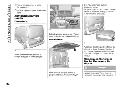 2025 Fiat Scudo/Ulysse Manuel du propriétaire | Français