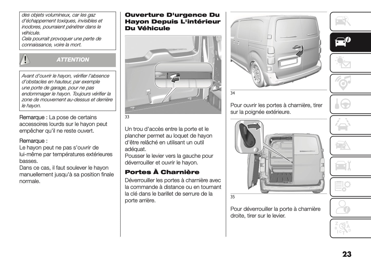 2025 Fiat Scudo/Ulysse Manuel du propriétaire | Français