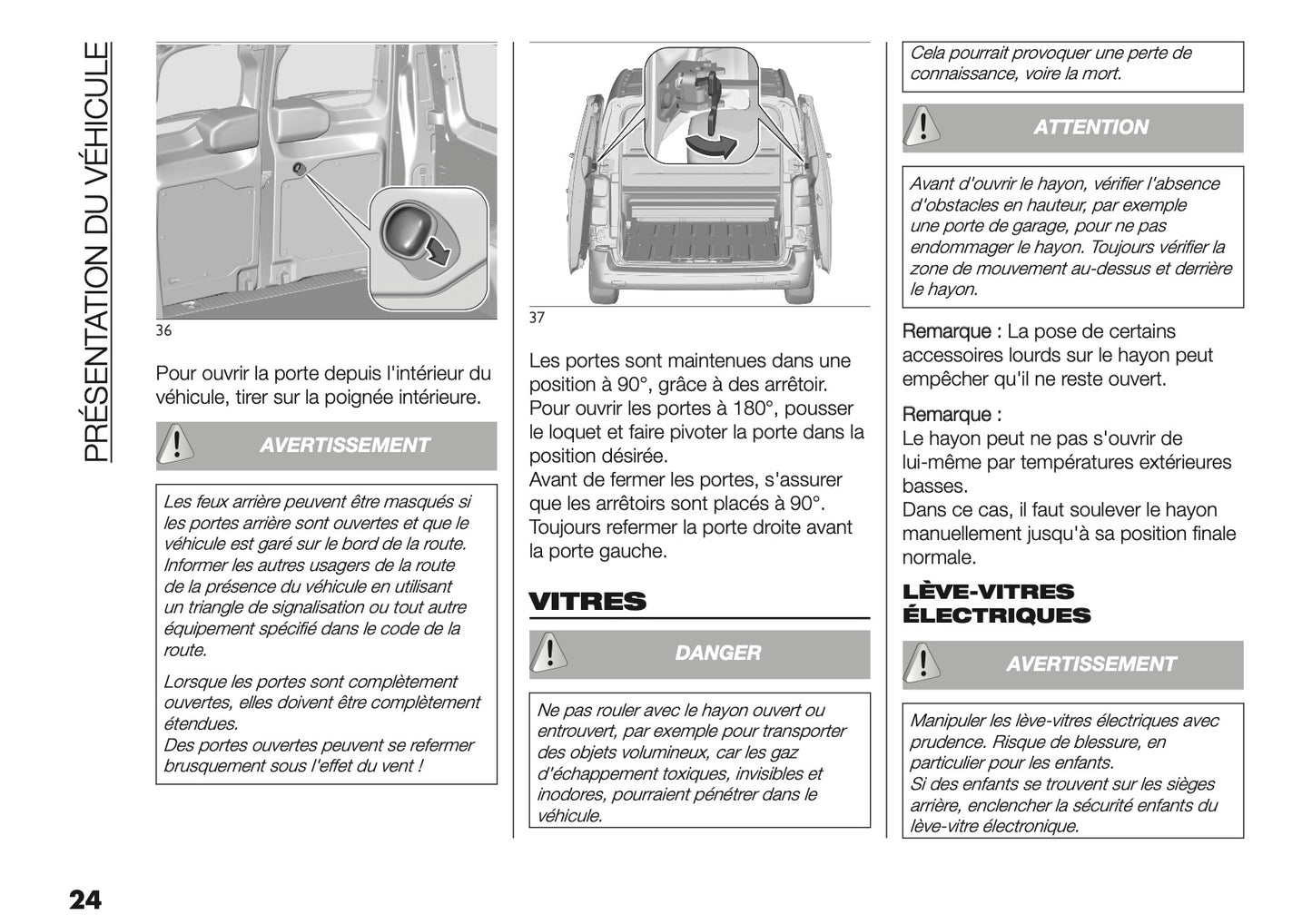 2025 Fiat Scudo/Ulysse Manuel du propriétaire | Français