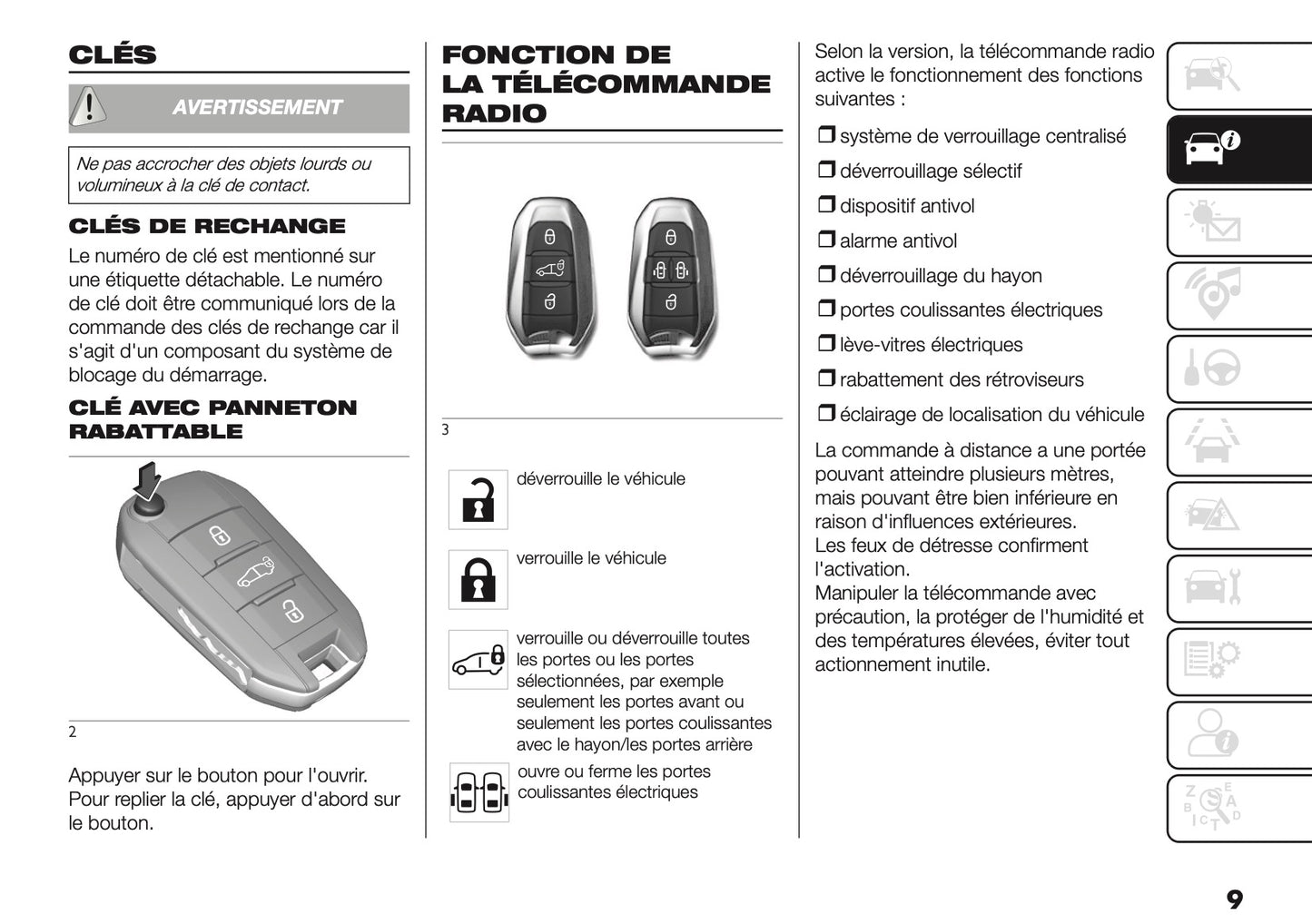 2025 Fiat Scudo/Ulysse Manuel du propriétaire | Français