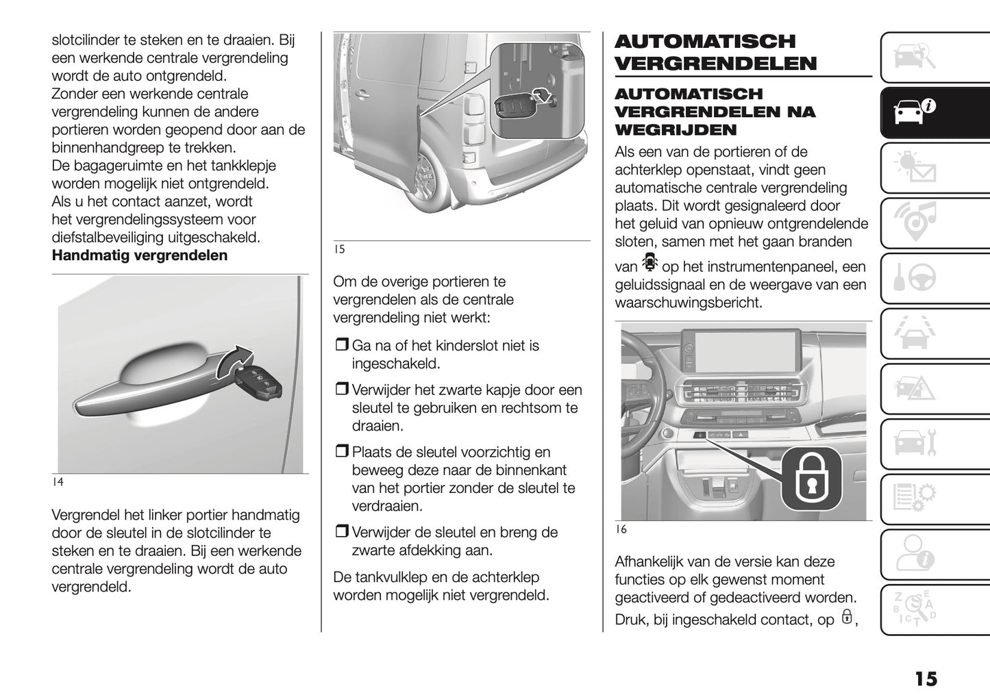 2025 Fiat Scudo/Ulysse Owner's Manual | Dutch