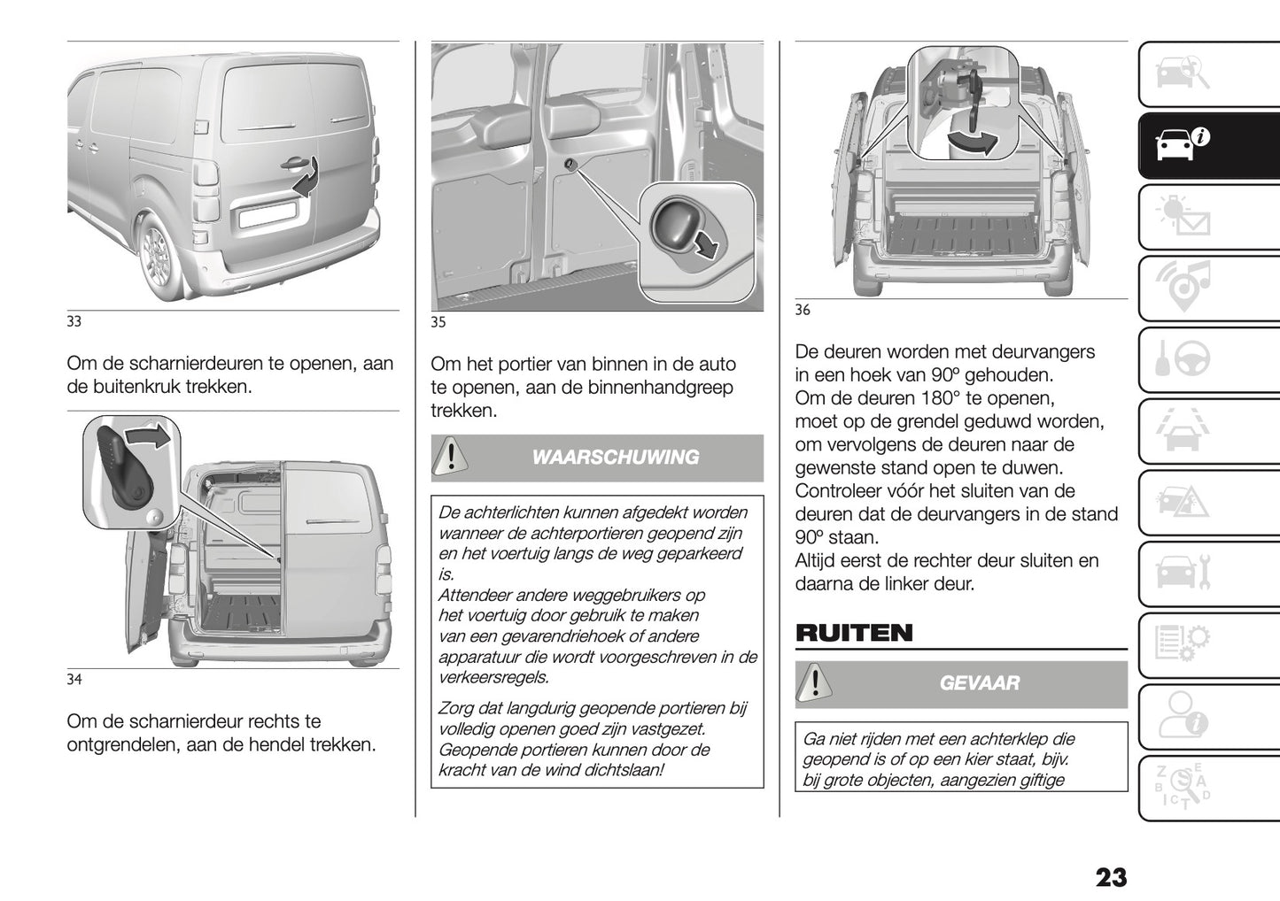 2026 Fiat Scudo/Ulysse Owner's Manual | Dutch