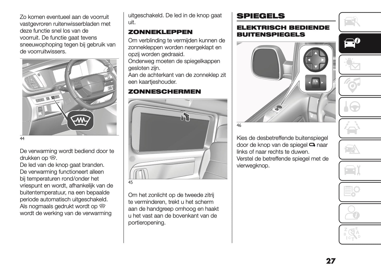 2026 Fiat Scudo/Ulysse Owner's Manual | Dutch