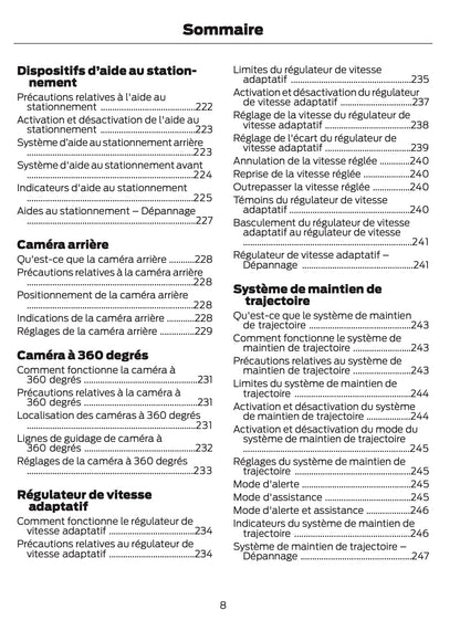 2026 Ford Bronco Manuel du propriétaire | Français