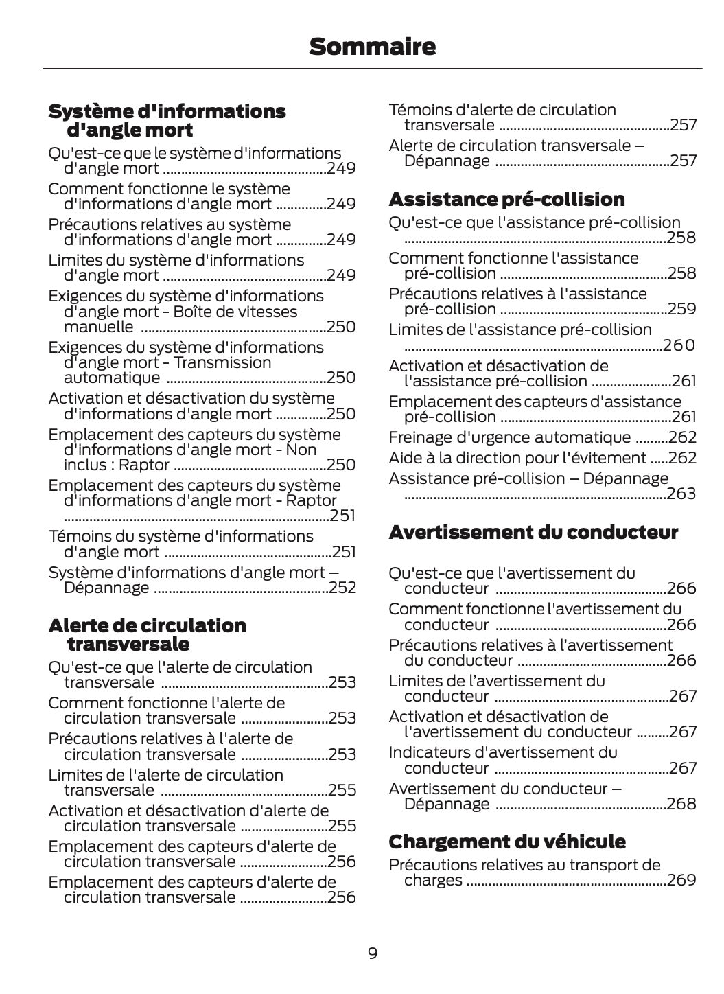 2026 Ford Bronco Manuel du propriétaire | Français