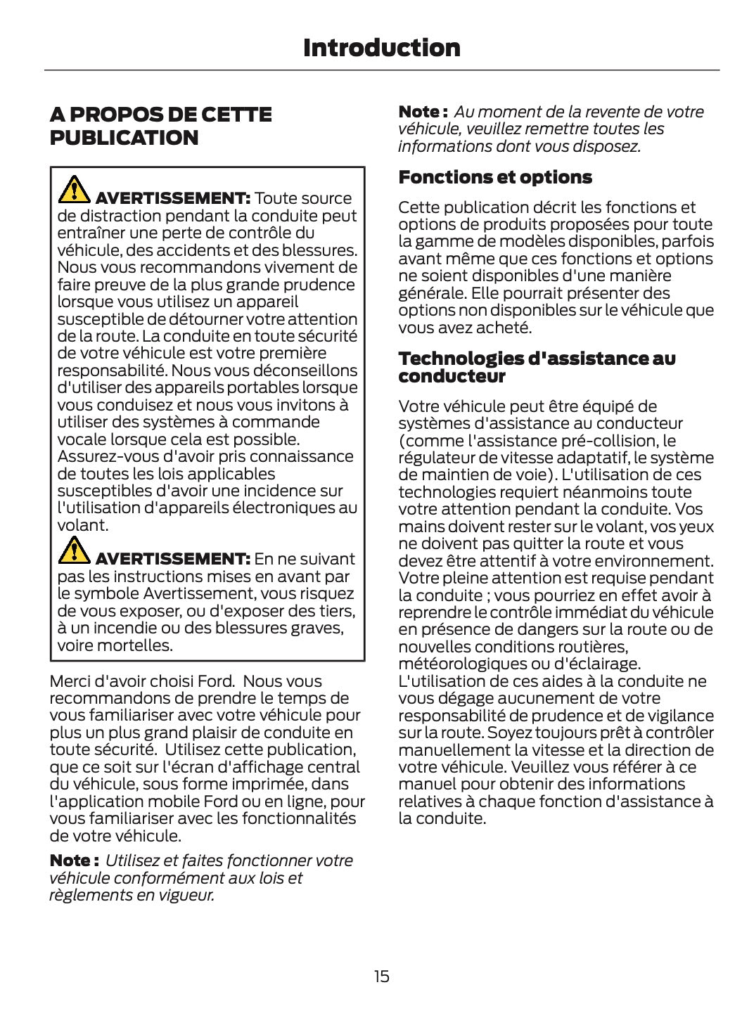 2026 Ford Bronco Manuel du propriétaire | Français