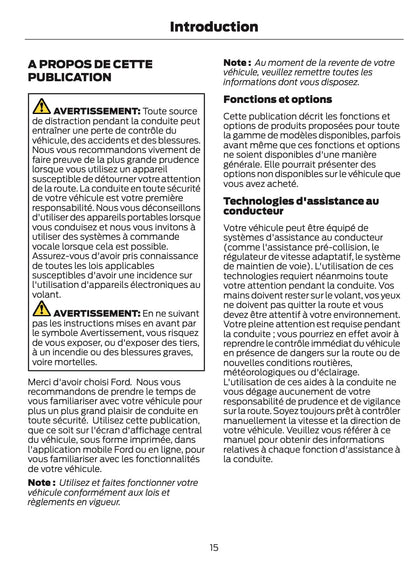 2026 Ford Bronco Manuel du propriétaire | Français