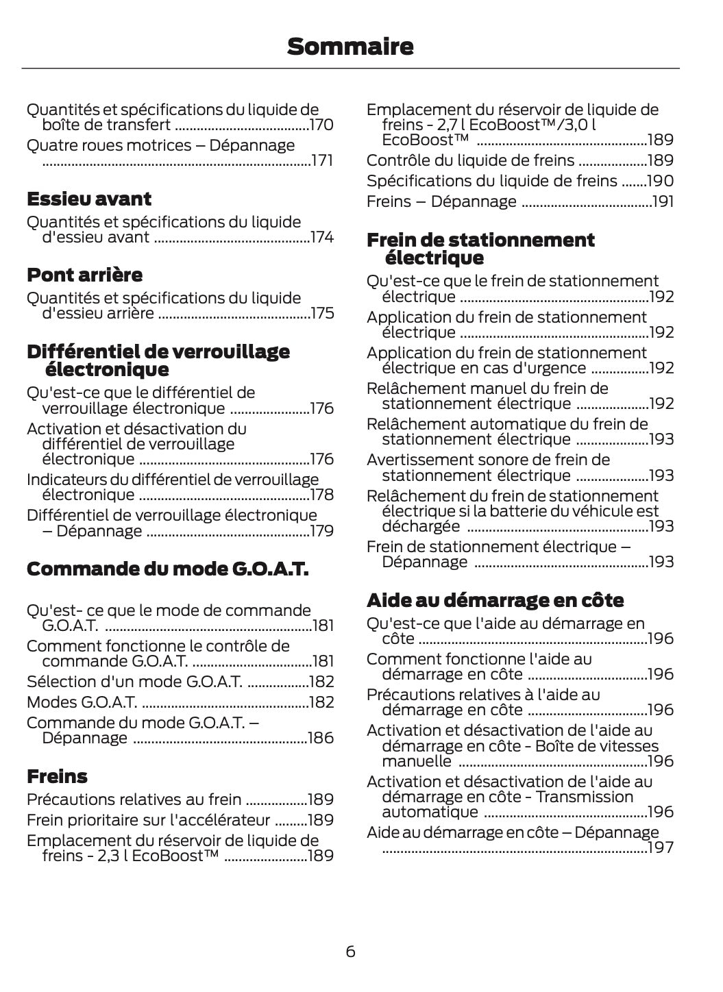 2026 Ford Bronco Manuel du propriétaire | Français