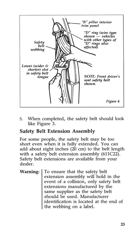 1993 Ford Bronco Owner's Manual | English