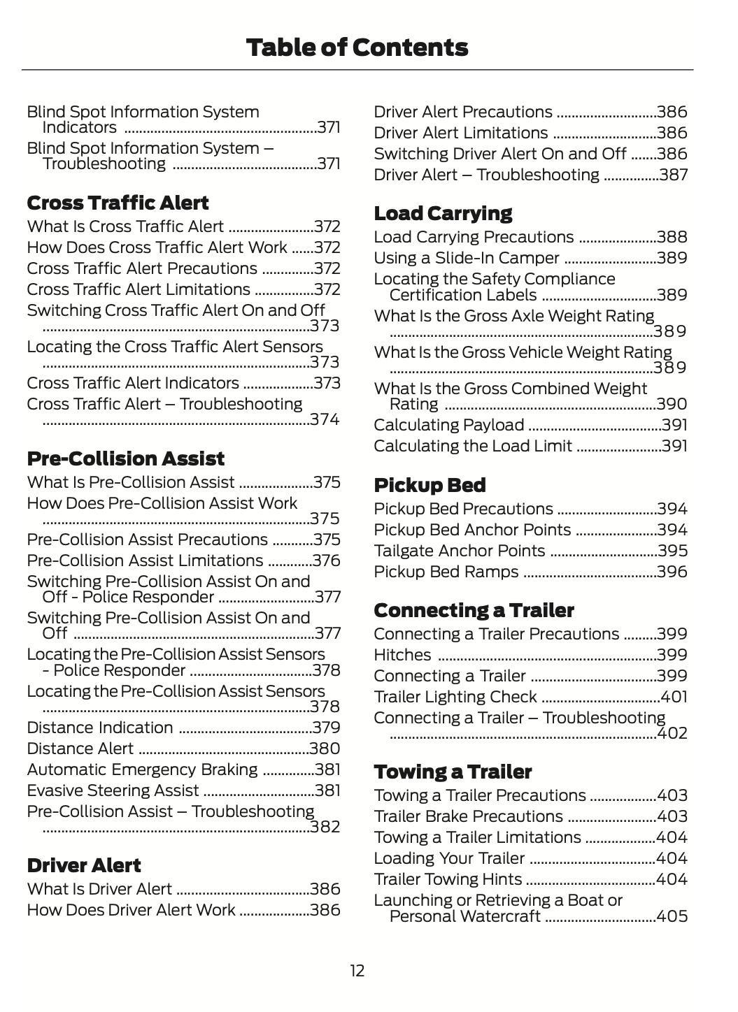 2022 Ford F-150 Owner's Manual | English