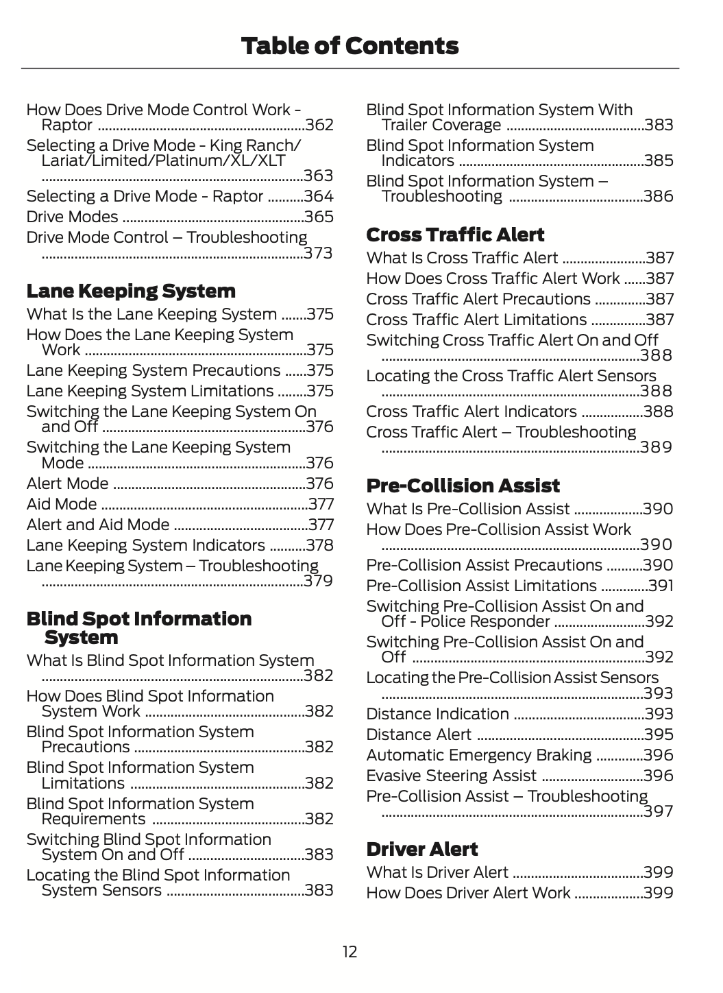 2023 Ford F-150 Owner's Manual | English