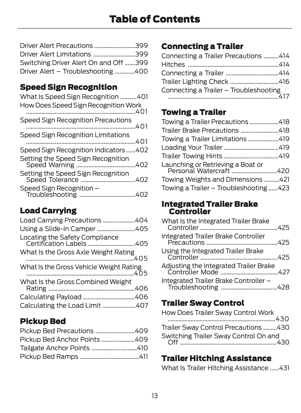 2023 Ford F-150 Owner's Manual | English