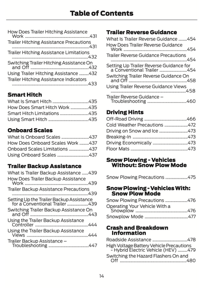 2023 Ford F-150 Owner's Manual | English