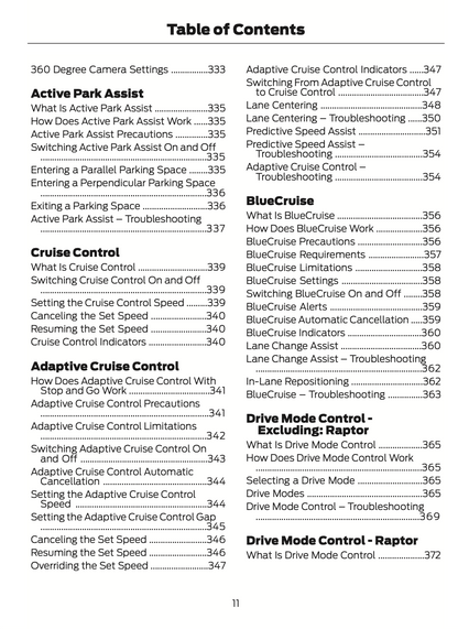 2024 Ford F-150 Owner's Manual | English