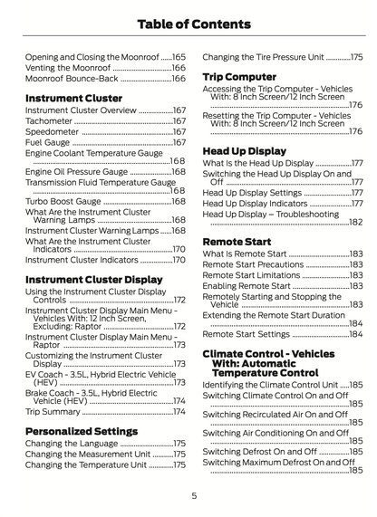 2024 Ford F-150 Owner's Manual | English