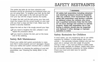 1996 Ford F&B Series Diesel Manuel du propriétaire | Anglais