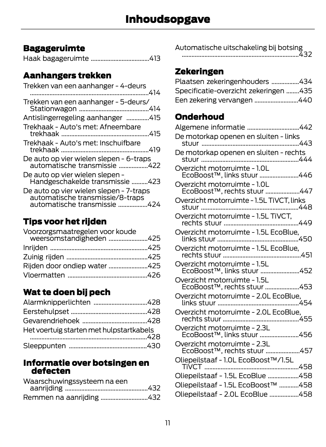 2021 Ford Focus Gebruikershandleiding | Nederlands