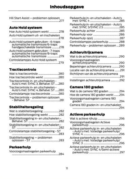 2023-2024 Ford Focus Gebruikershandleiding | Nederlands