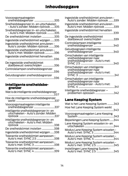 2023-2024 Ford Focus Gebruikershandleiding | Nederlands