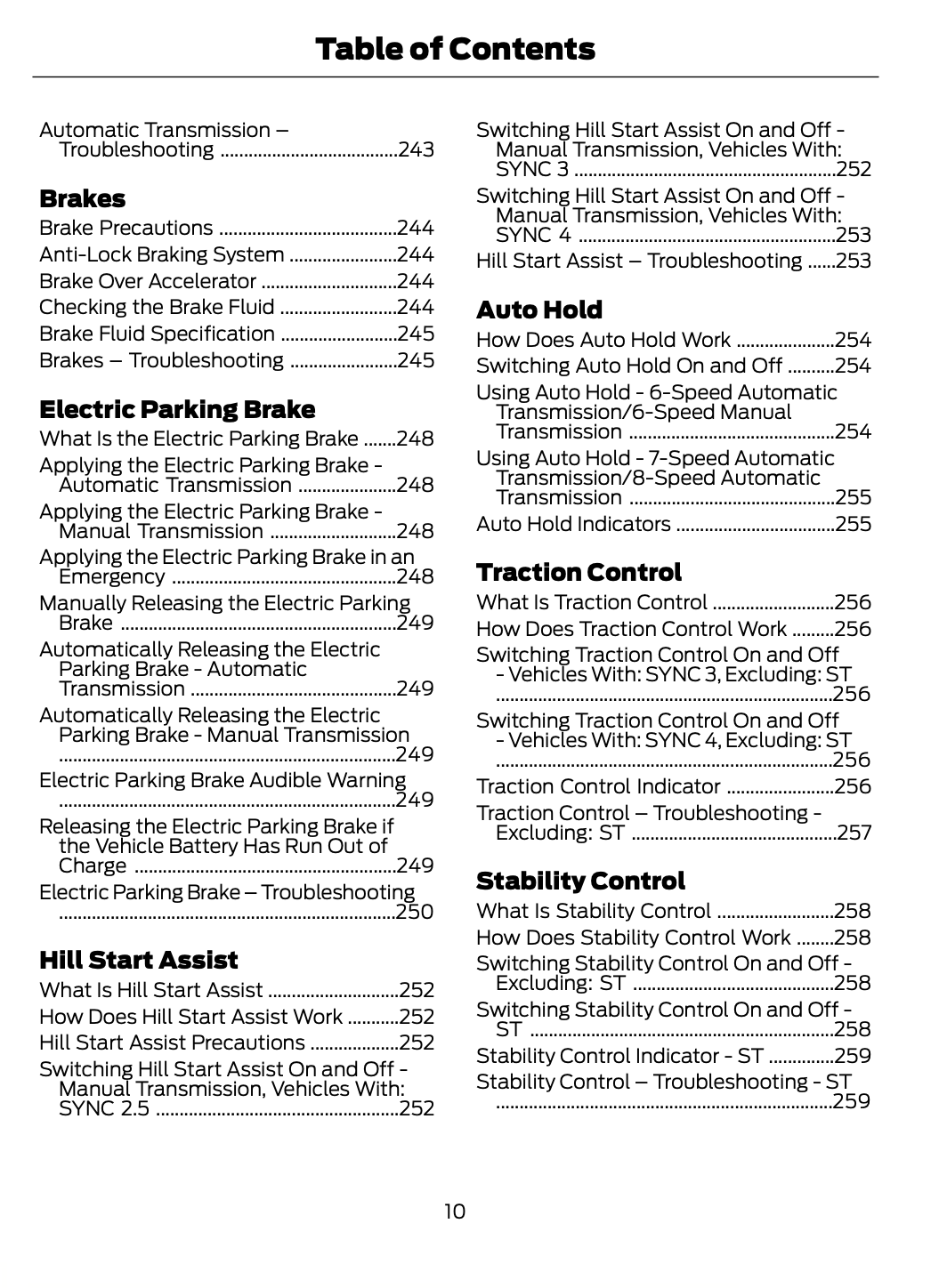 2023-2024 Ford Focus Bedienungsanleitung | Englisch