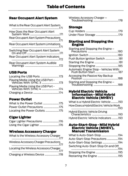 2023-2024 Ford Focus Owner's Manual | English