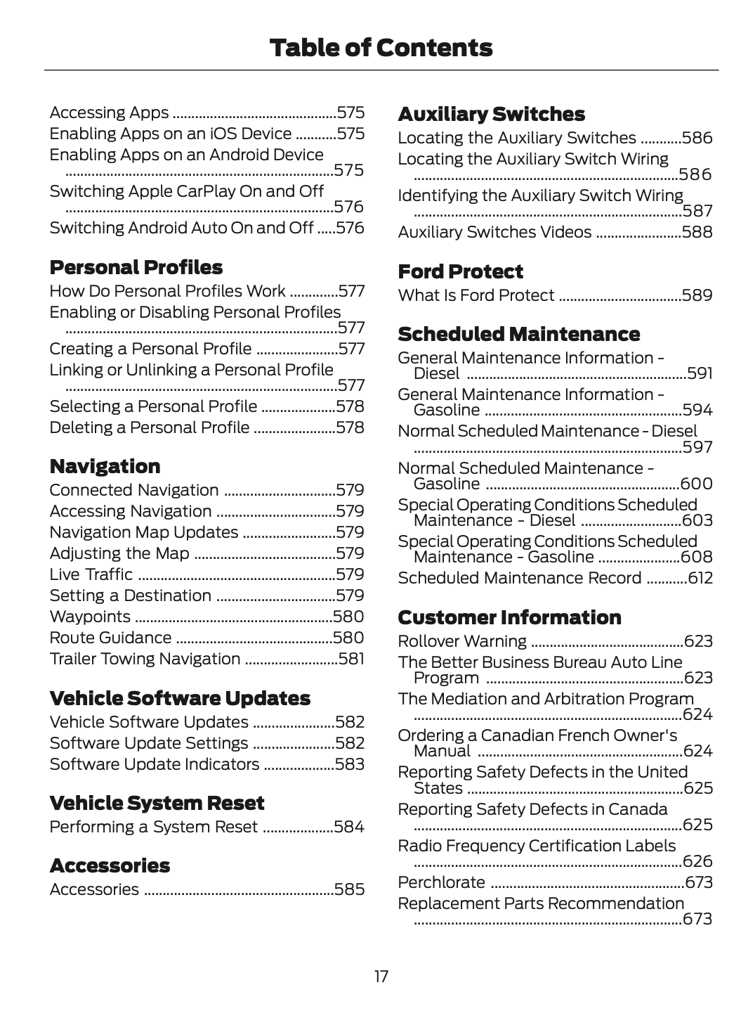 2023 Ford F-Series Super Duty Owner's Manual | English